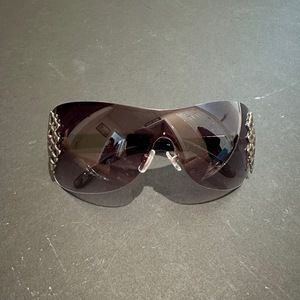 Brown and Silver Sunglasses